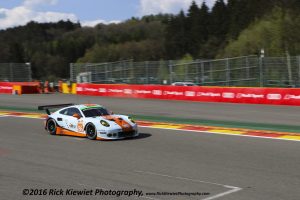 #86 Gulf Racing Porsche 911 RSR - Michael Wainwright, Adam Carroll, Ben Barker