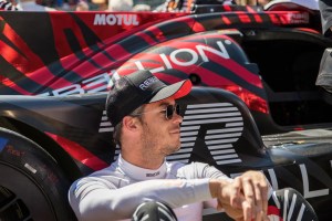 André Lotterer right before the start of the race