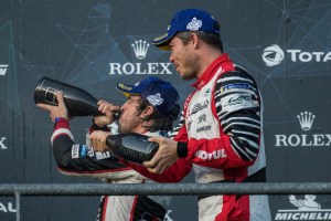 Fernando Alonso and André Lotterer